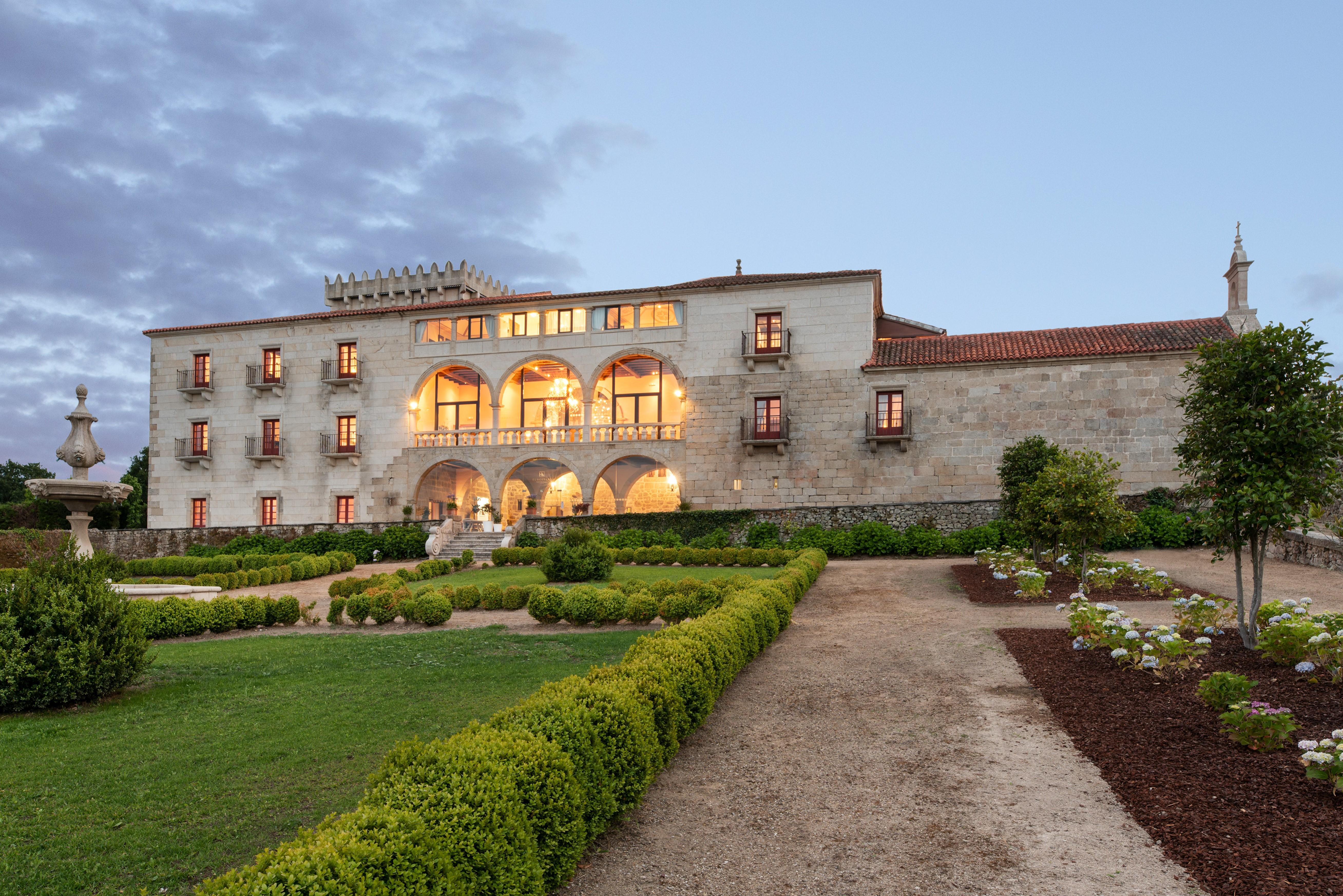 Áurea Palacio de Sober by Eurostars Hotel Company Esterno foto